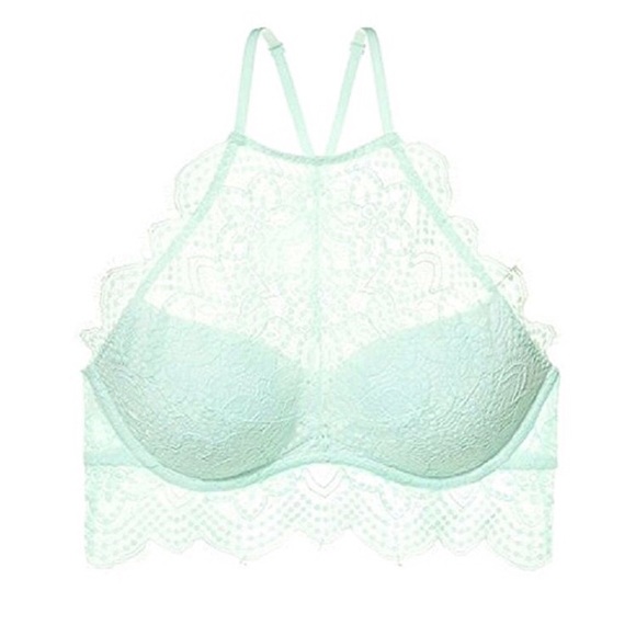 PINK Victoria's Secret Other - NWT Victoria Secret PINK Lace High Neck Bralette